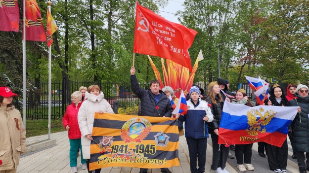 Митинг в честь 79-й годовщины Победы провели в Котельниках