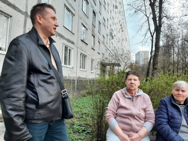 Заместитель главы городского округа Котельники Алексей Левшин провёл еженедельный обход территории